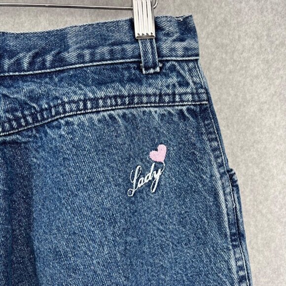 Vtg Kenny Rogers Bareback Jeans Size 29 Denim High Rise Western Lady Embroidered - Picture 9 of 14